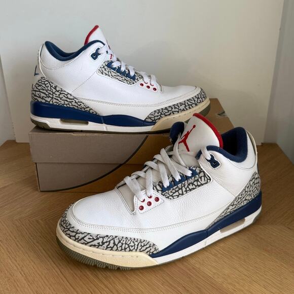 Nike Air Jordan 3 Retro “True Blue” Men Sneakers- SZ 11.5 main image 15